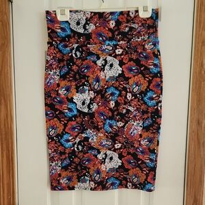 Lularoe Cassie Floral Print Women's Skirt